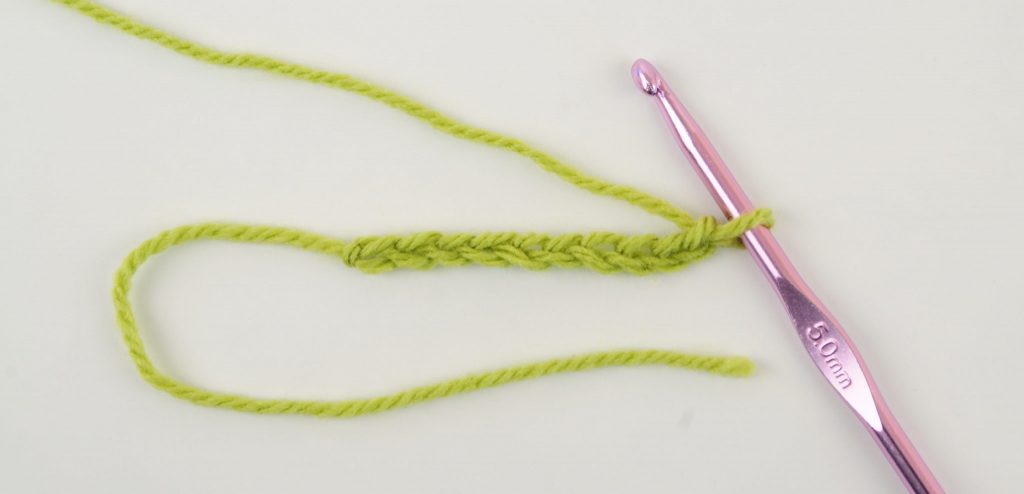 In the fourth lesson of Crochet basics we'll learn how to crochet, count, mark and insert the hook in chains. Join us and learn how to crochet! | Nea Creates