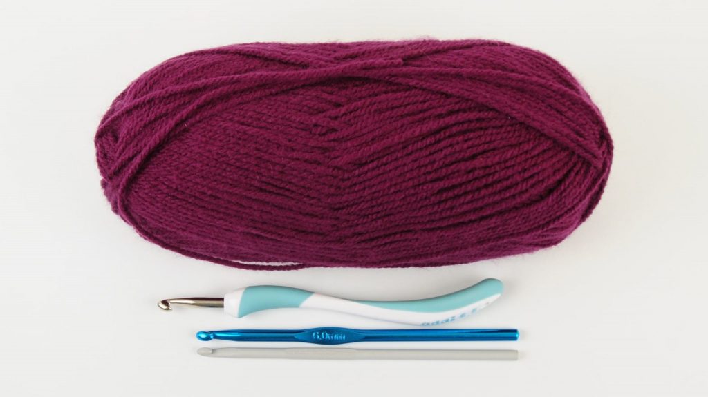 In the first lesson of Crochet basics we'll learn about yarn, hooks, stitch markers and terminology. Join us and learn how to crochet! | Nea Creates