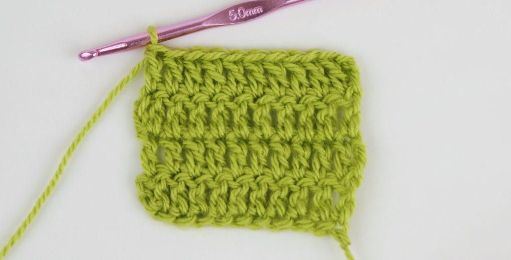 In this tutorial we will learn how to crochet the double crochet stitch. We will also learn how to crochet a flat piece of double crochet. | Nea Creates