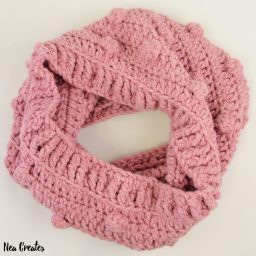 Crochet the super cute and quirky Bobble Stitch Cowl using this easy and FREE crochet pattern! You can crochet the cowl in either of the three sizes available, small, medium or large!
