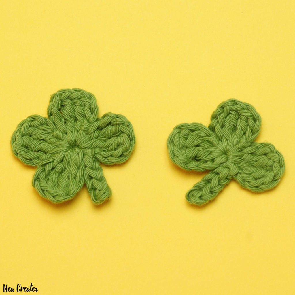 Clover Appliqué: Free Crochet Pattern - Nea Creates